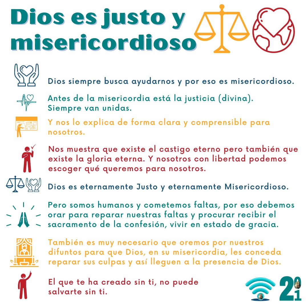 Dios es justo y misericordioso