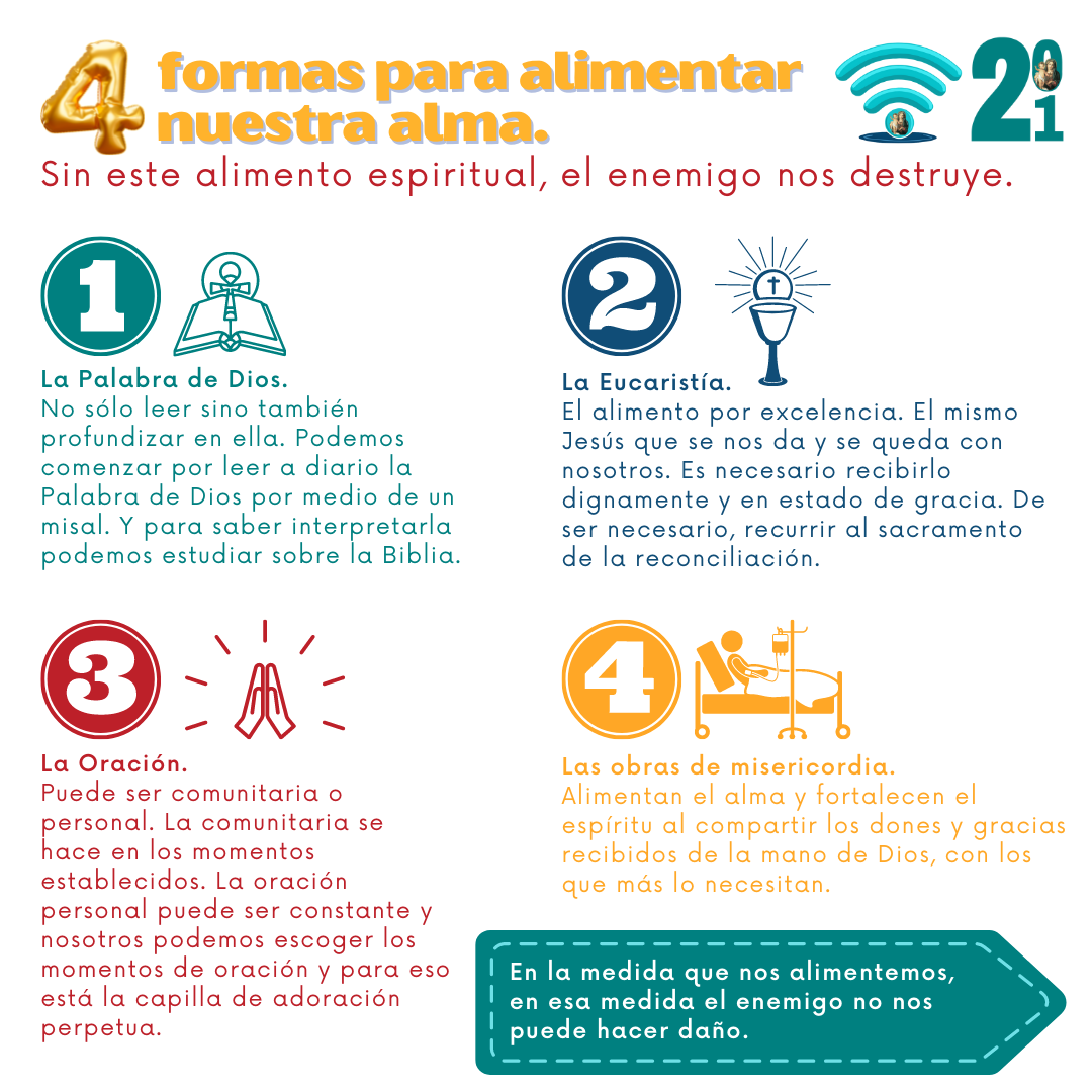 4 formas de alimentar el alma 