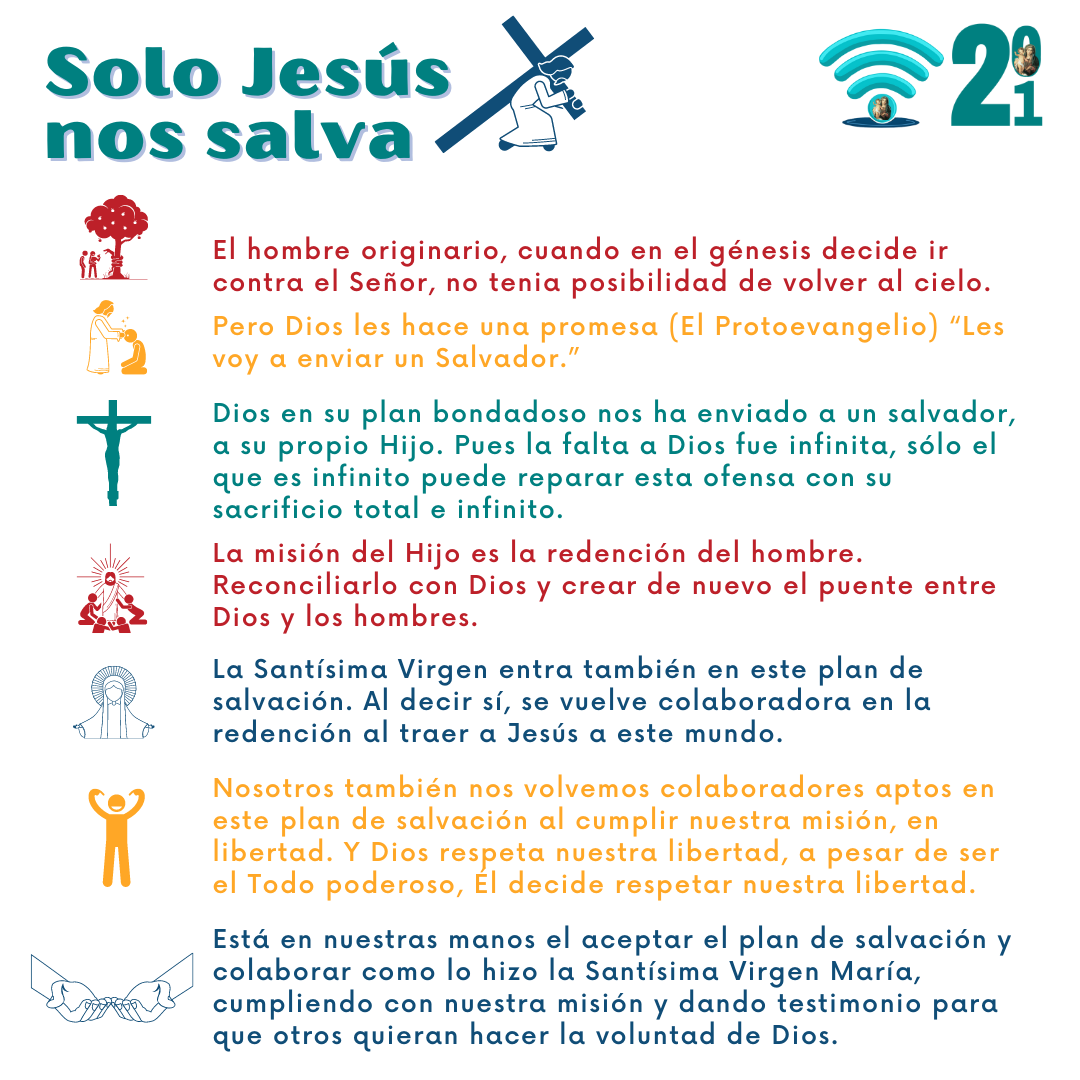 Solo Jesús nos salva