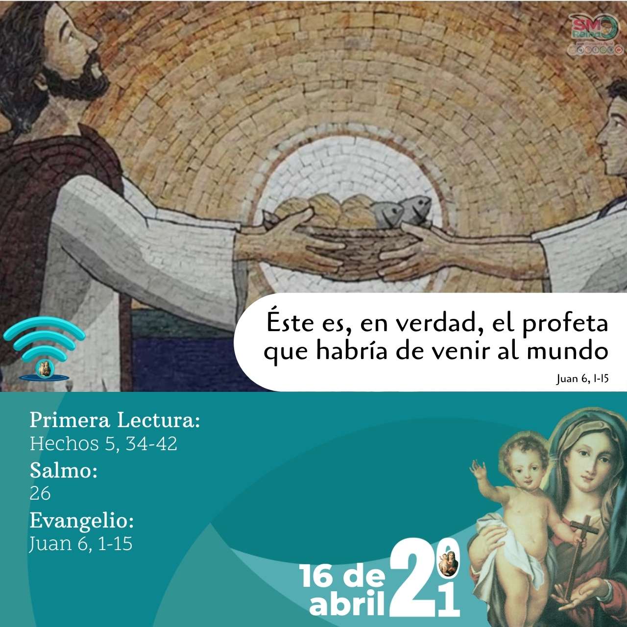 16 d abril de 2021.