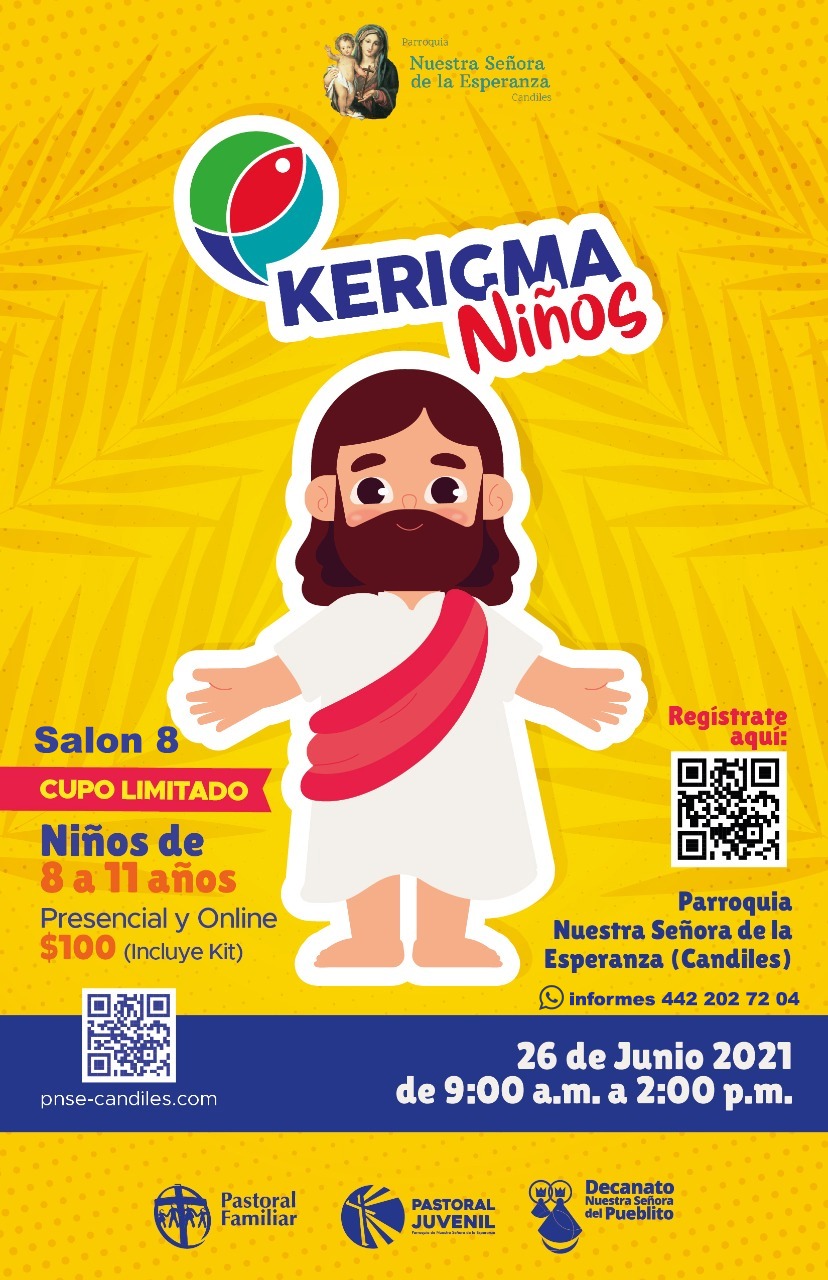 Kerigma para niños del 26 de Junio