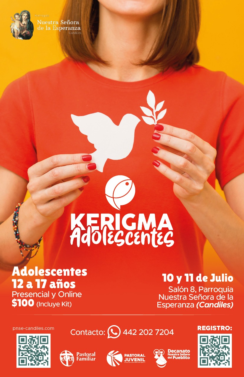 Kerigma para adolescentes 10 y 11 de Julio 2021