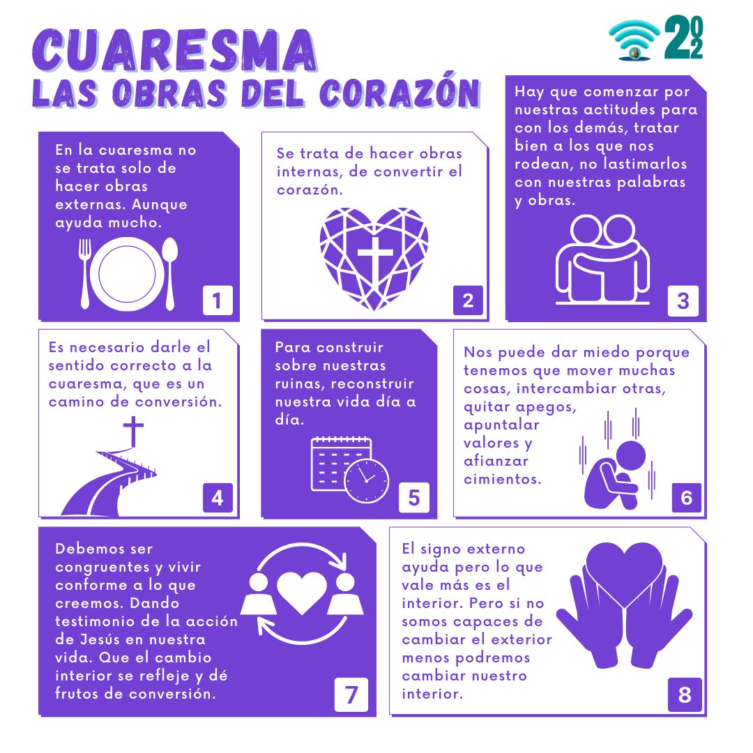 Cuaresma. Las obras del corazón