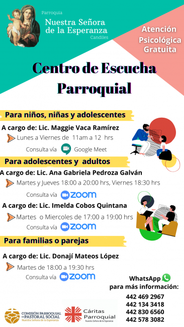 Atención psicológica gratuita